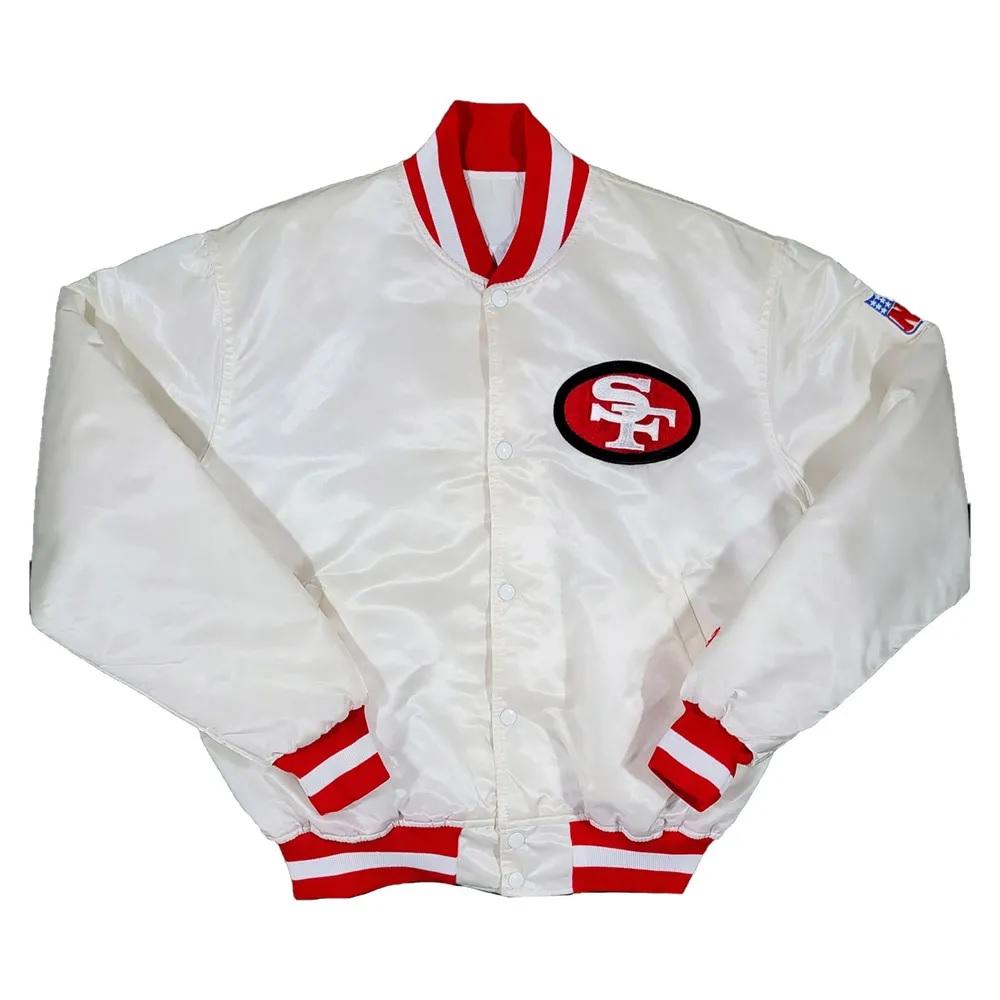 49ers White jacket