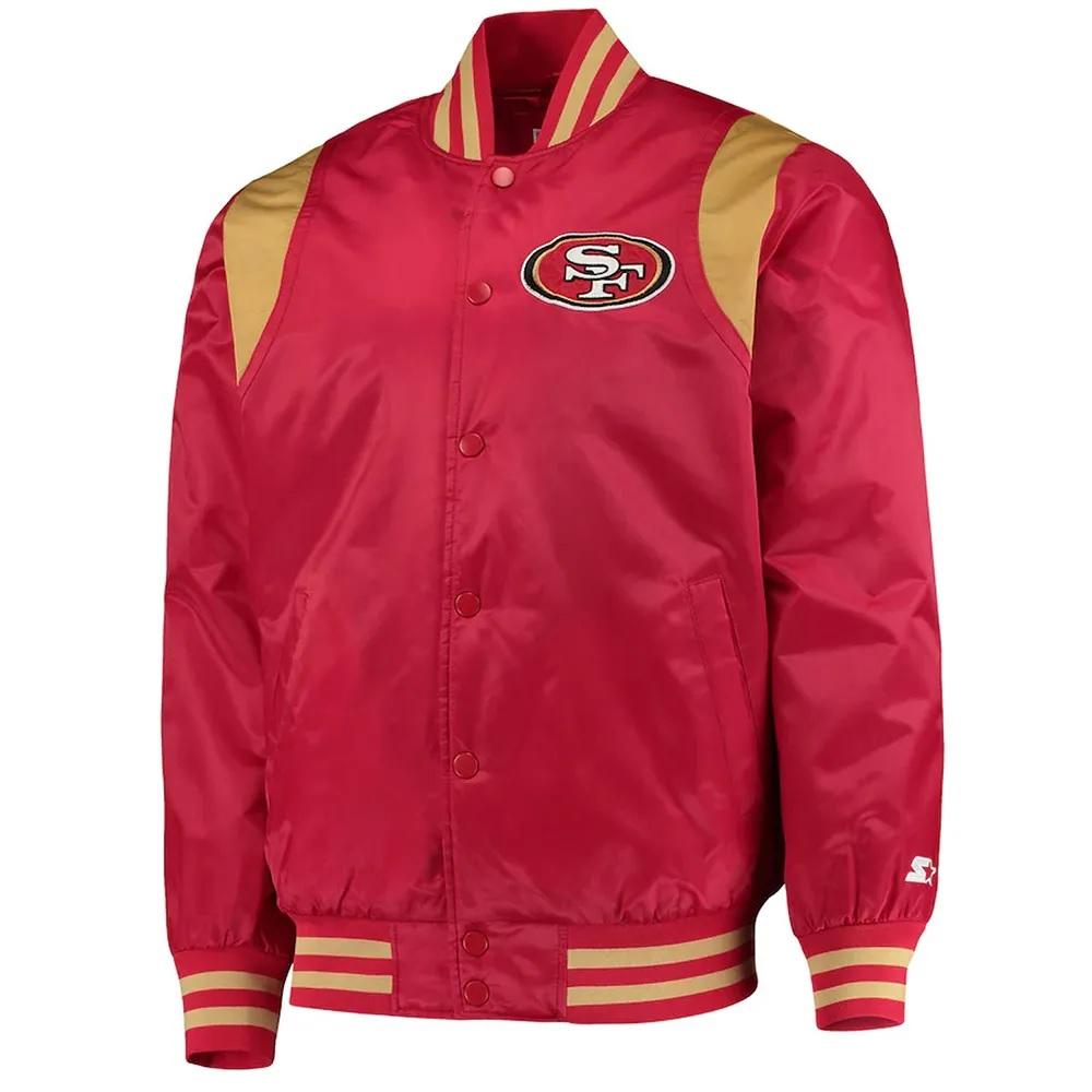 San Francisco 49ers Prime Time Varsity Jacket