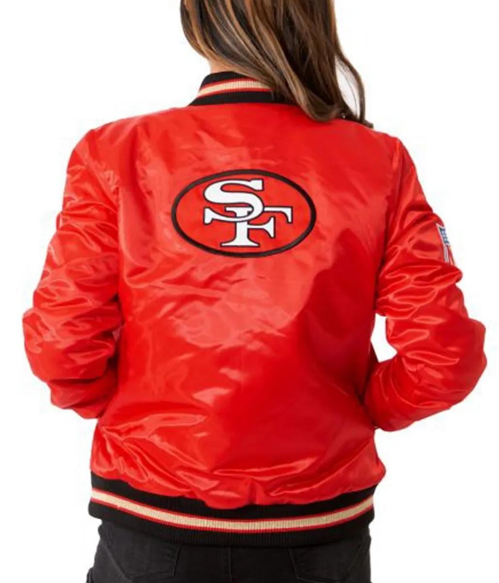 Women’s Starter Sf 49ers Satin Jacket