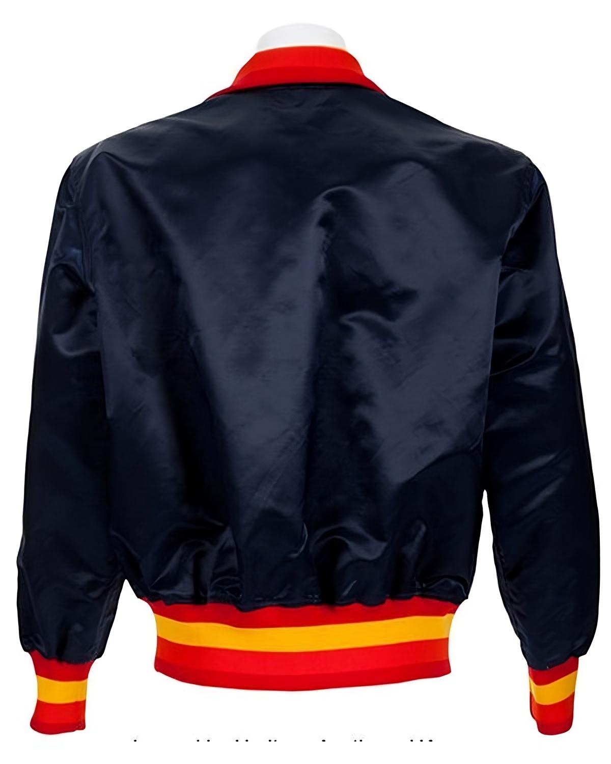 Houston Astros 1980’s Blue Satin Jacket