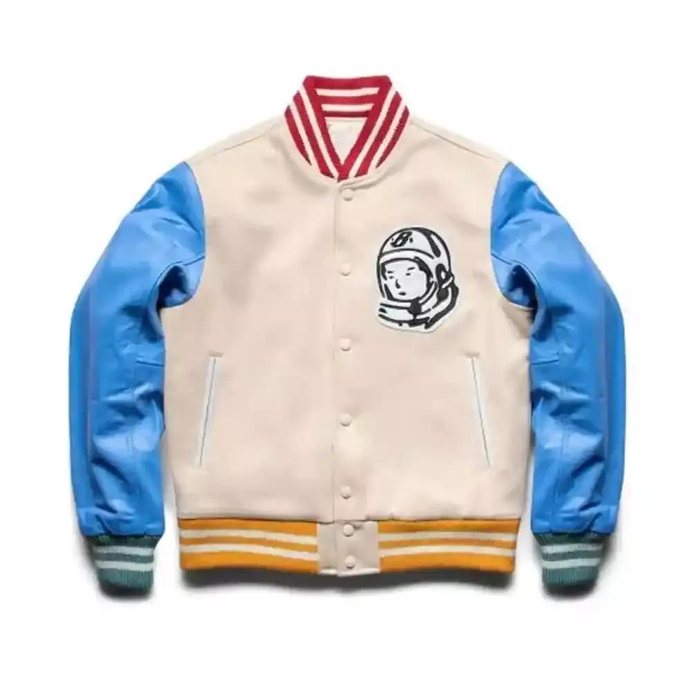 Bbc Spaceman Logo Letterman Jacket