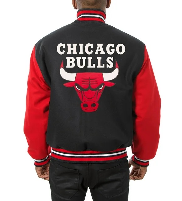 Chicago Bulls Wool Varsity Jacket