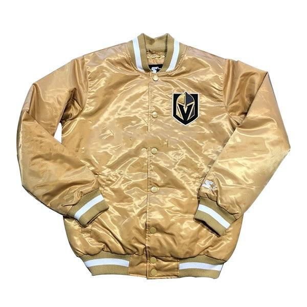 Vegas Golden Knights Gold Varsity Jacket