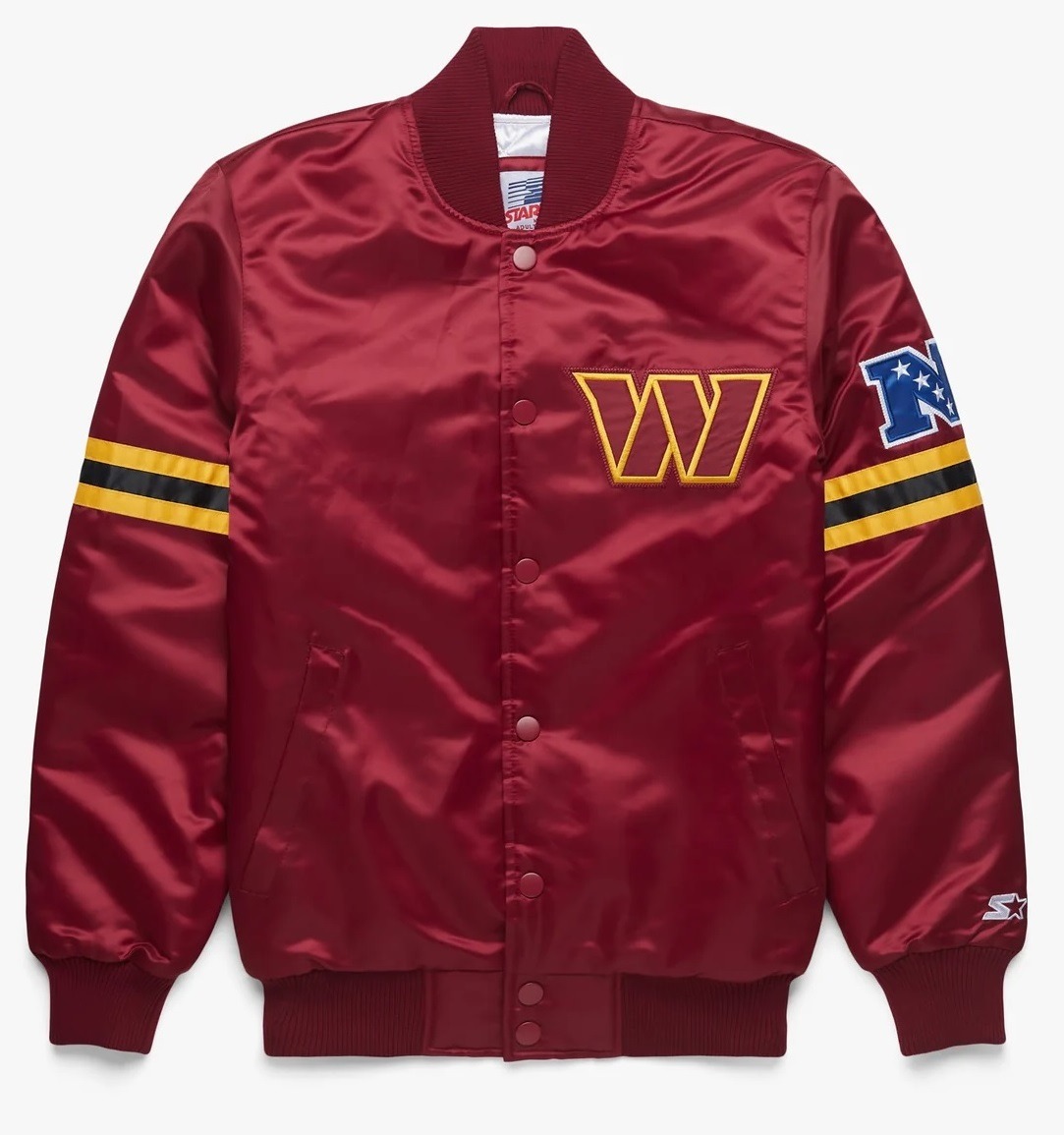 Washington Commanders Satin Jacket