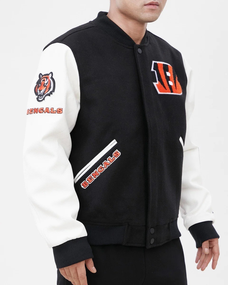 Cincinnati Bengals Classic Wool Varsity Jacket