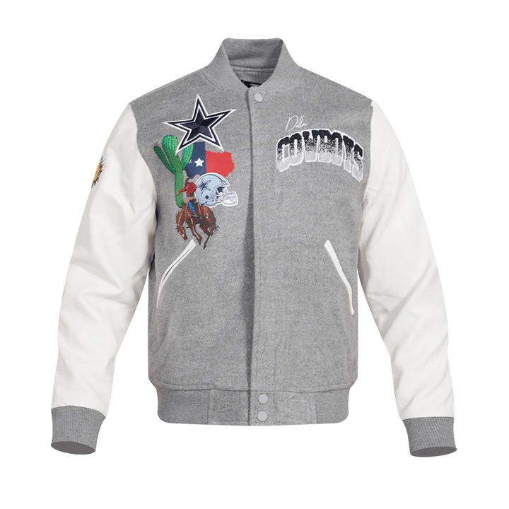 Dallas Cowboys Home Town Wool Varsity Jacket