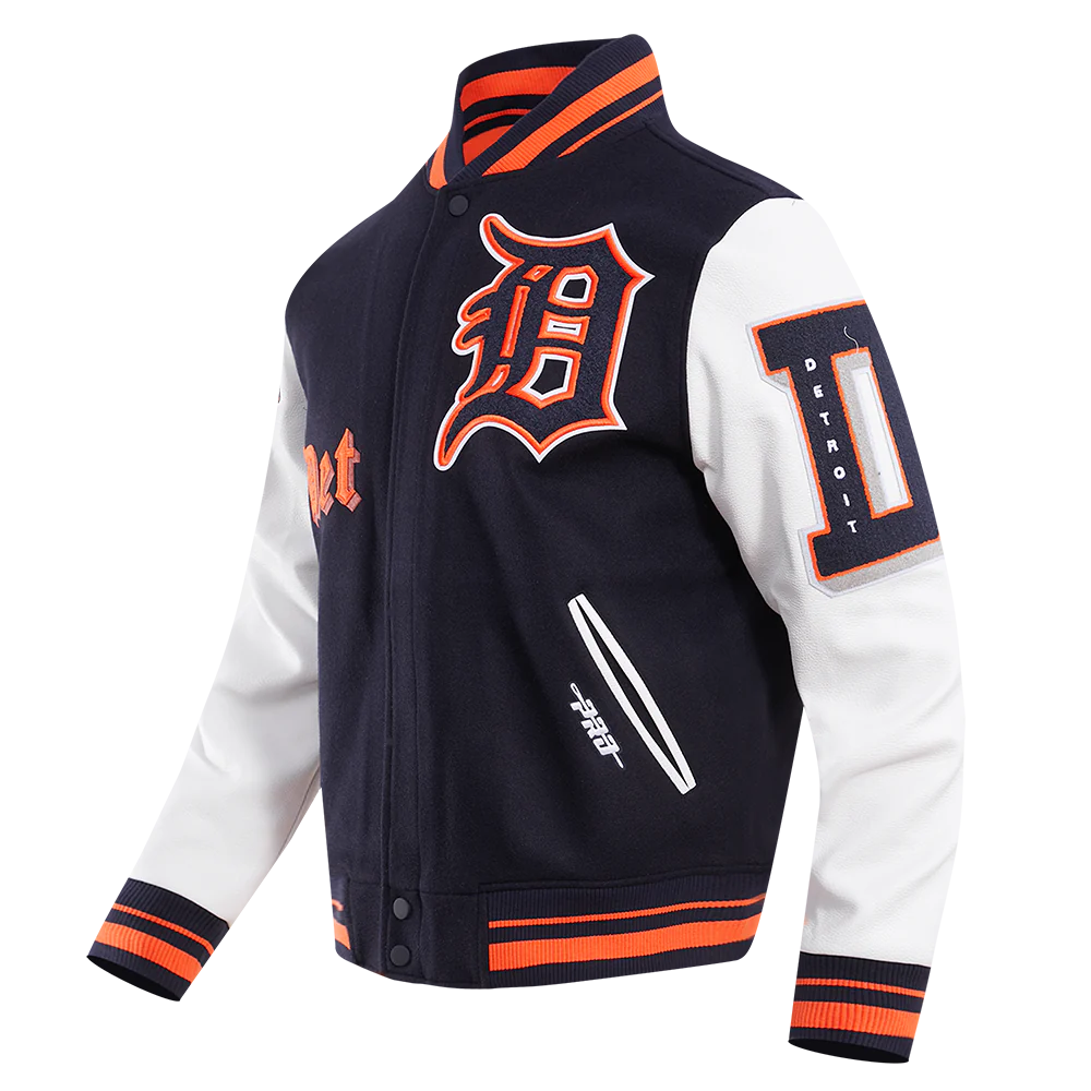 Detroit Tigers Old English Wool Varsity Jacket