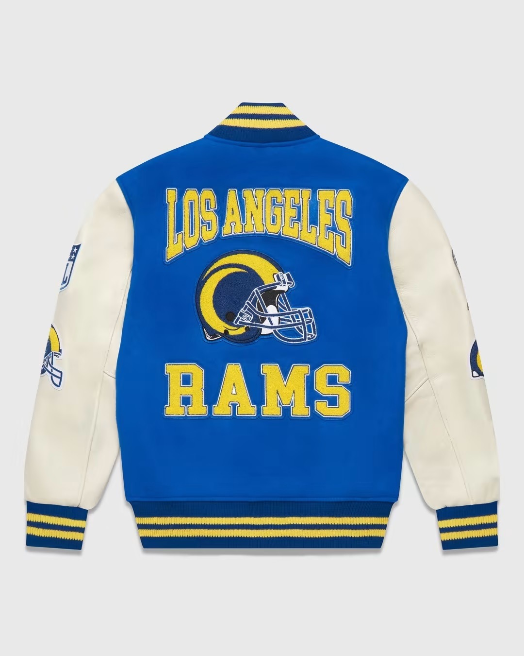 Ovo X Nfl Los Angeles Rams Varsity Jacket