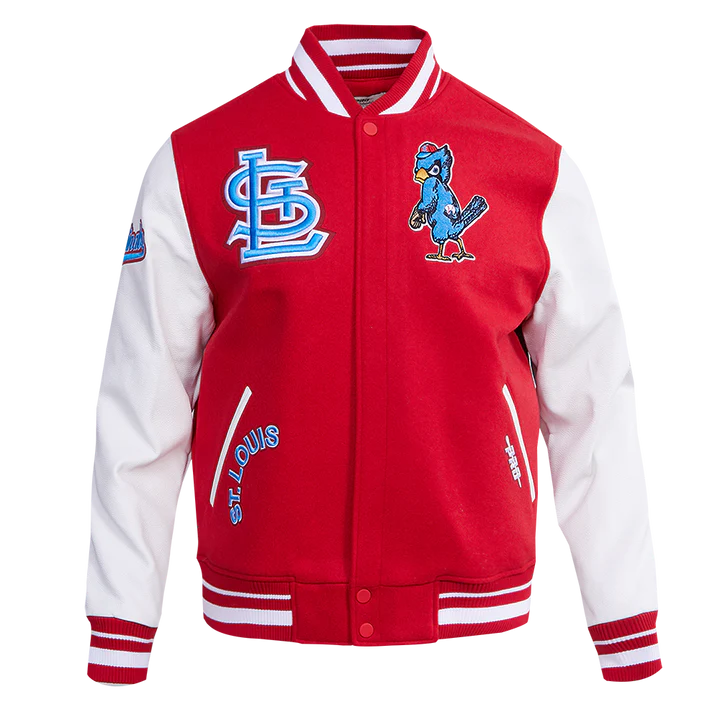 St. Louis Cardinals Retro Classic Rib Wool Varsity Jacket