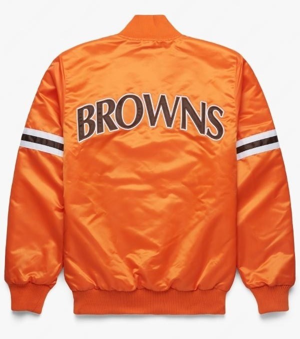 Cleveland Browns Satin Jackets