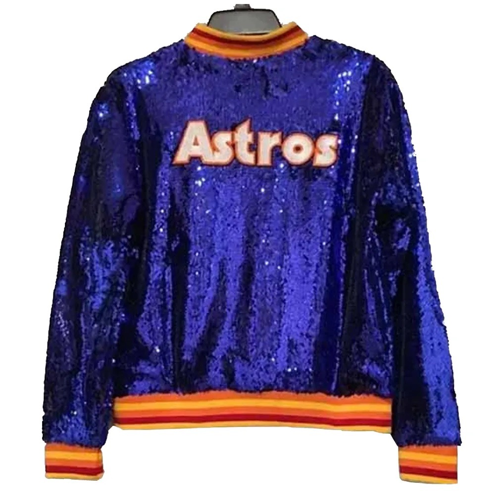 Astros Sequin Jacket