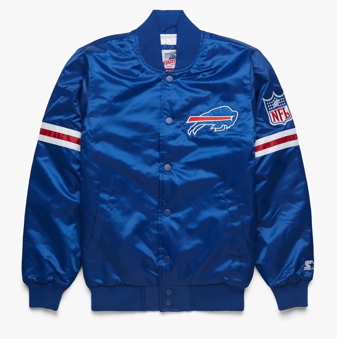 Buffalo Bills Satin Varsity Jacket