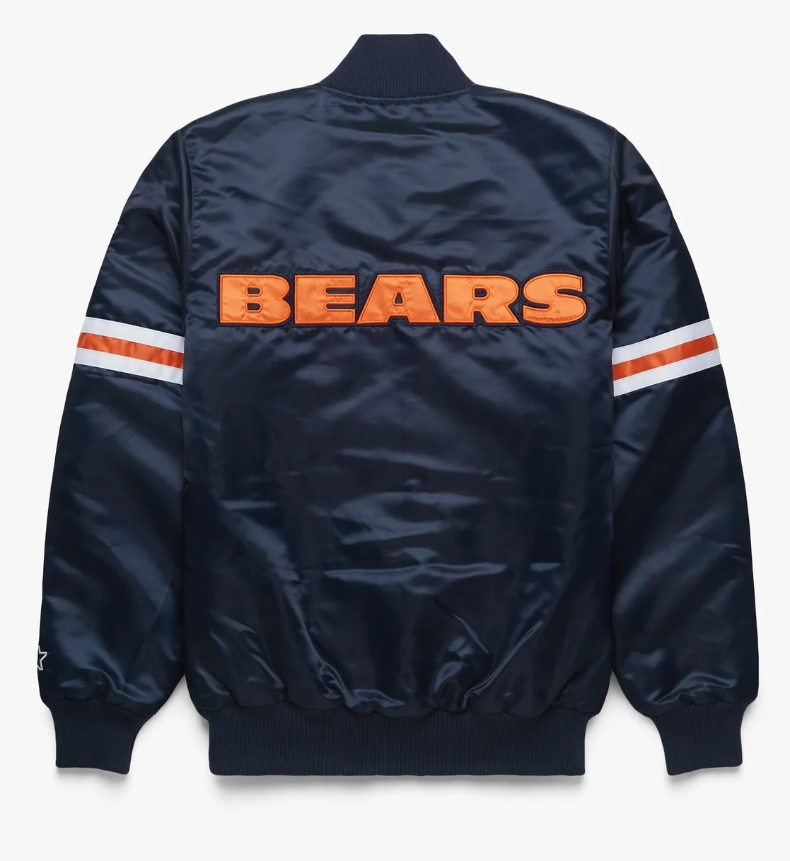 Chicago Bears Satin Varsity Jacket