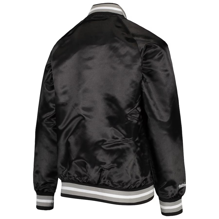 Las Vegas Raiders Bomber Lightweight Black Jacket