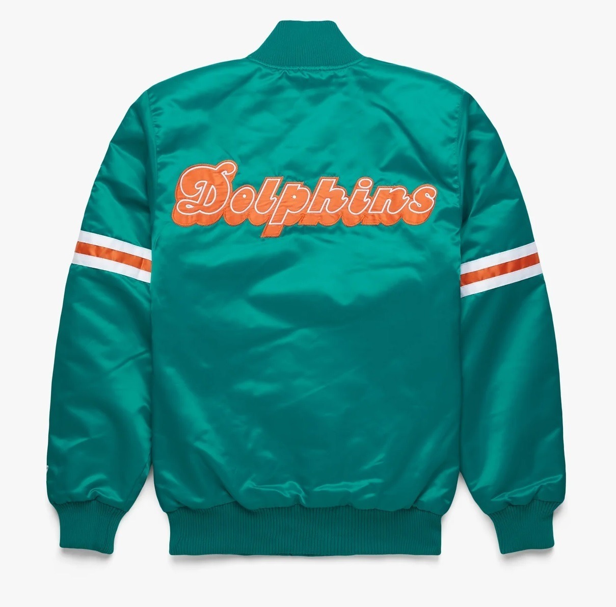 Miami Dolphins Satin Varsity Jacket