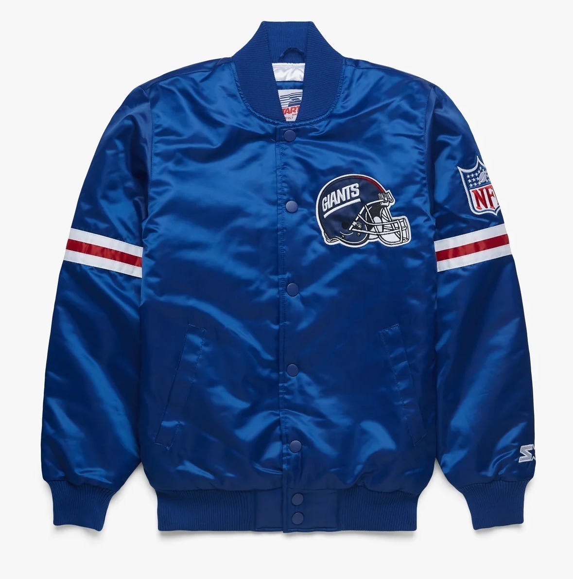 New York Giants Satin Varsity Jacket