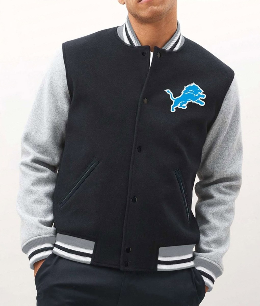 Detroit Lions Eddie Murphy Beverly Hills Cop 4 Varsity Jacket