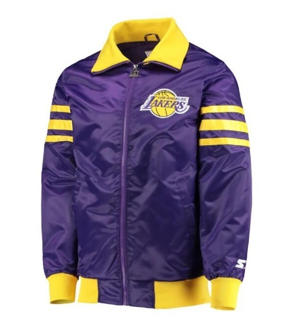 Lakers Starter Purple The Captain II Jacket