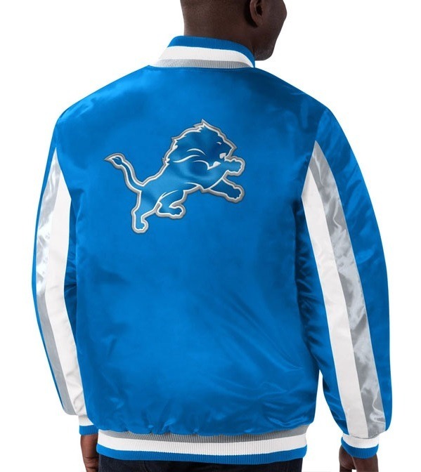 Starter Detroit Lions Stripe Jacket