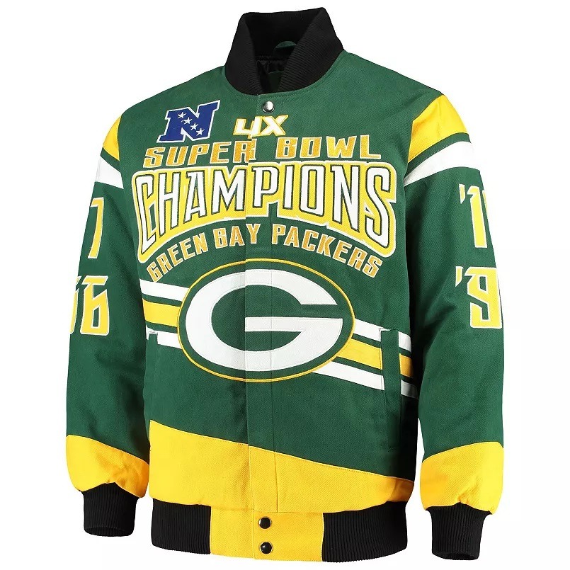 Green Bay Packers Super Bowl Championship Jacket