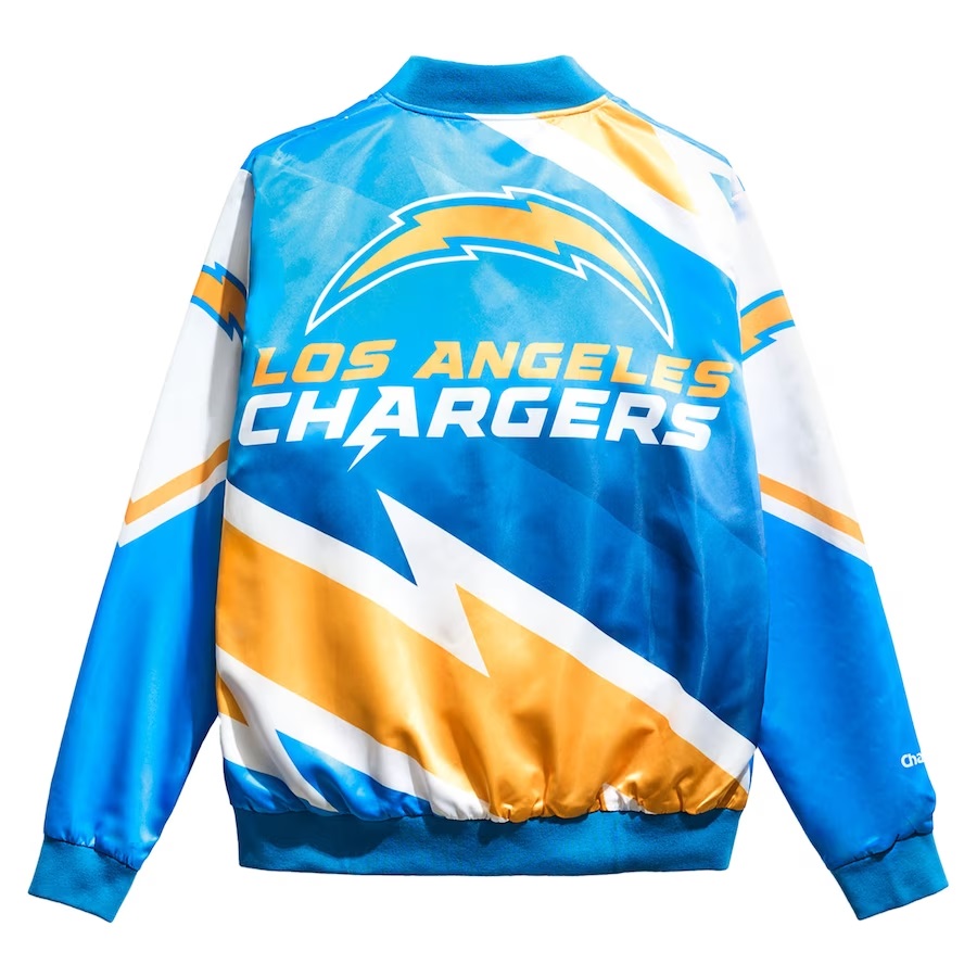 Los Angeles Chargers Fanimation Satin Jacket