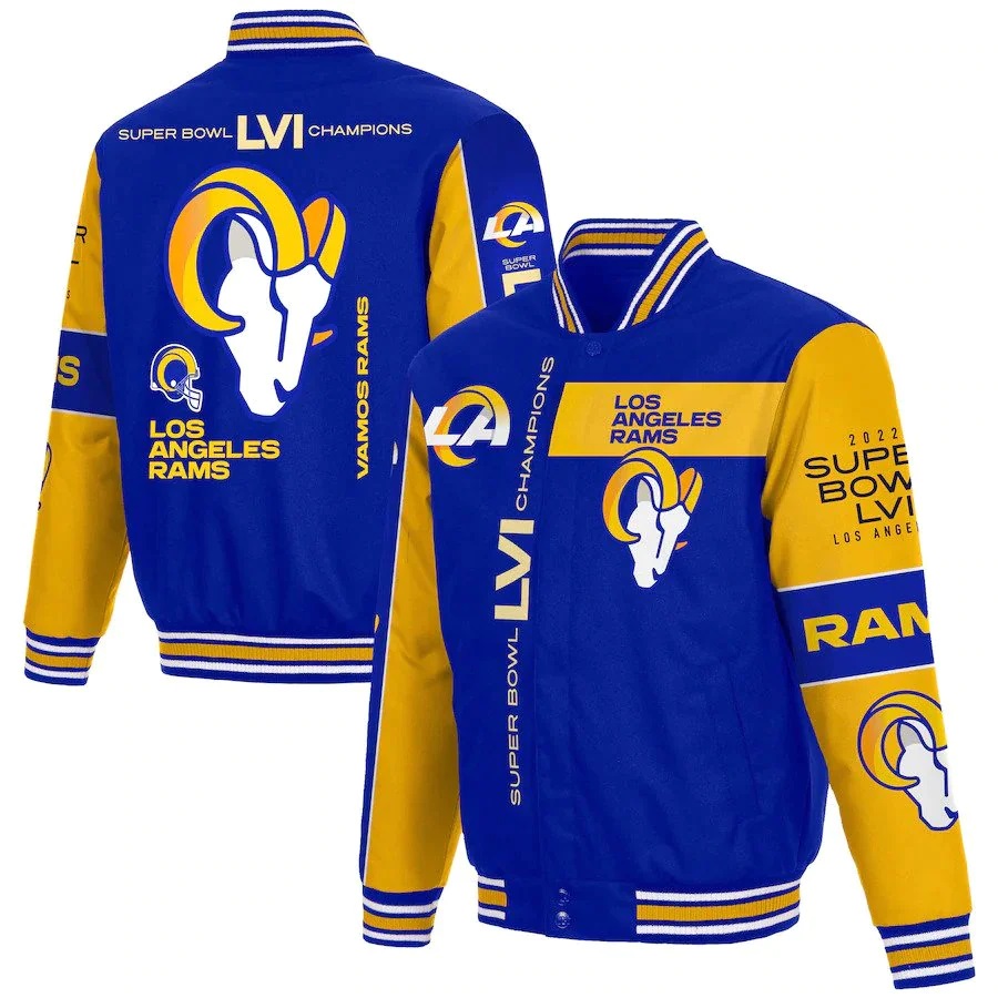 Los Angeles Rams Super Bowl LVI Champions Jacket