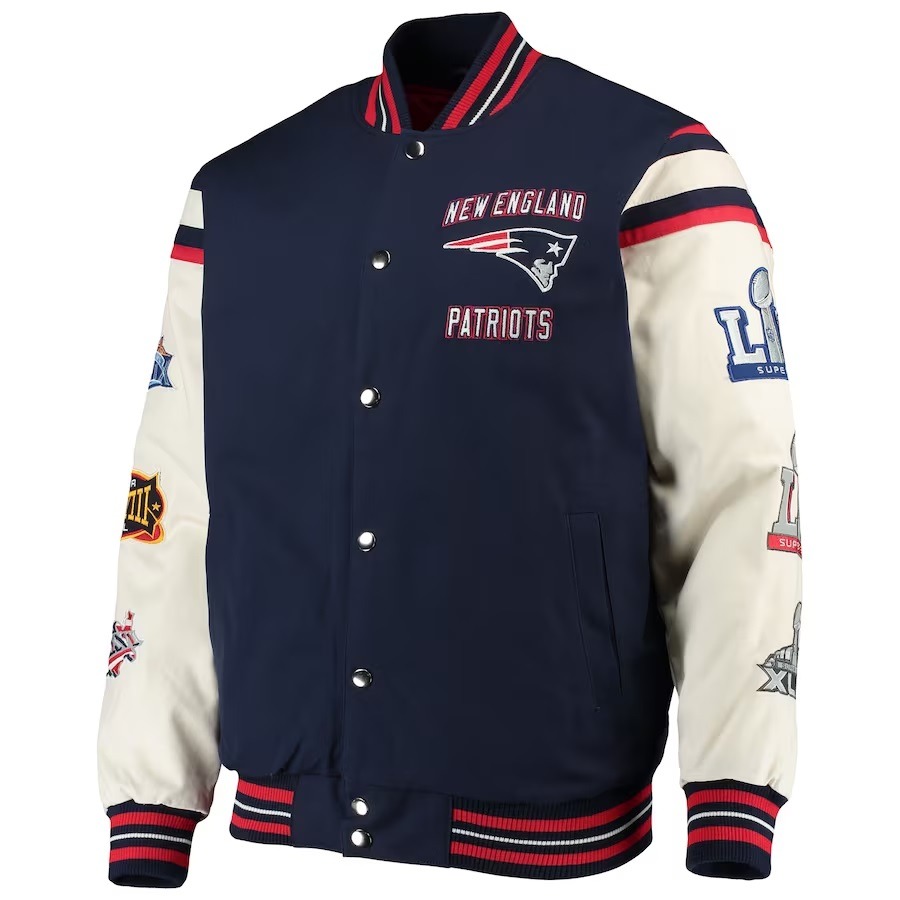 New England Patriots Super Bowl Championship Jacket