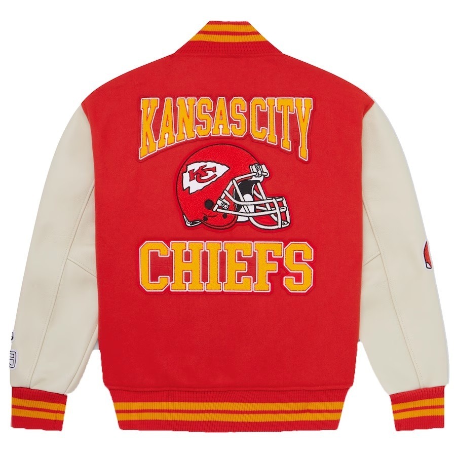 OVO x NFL Kansas City Chiefs Varsity Jacket