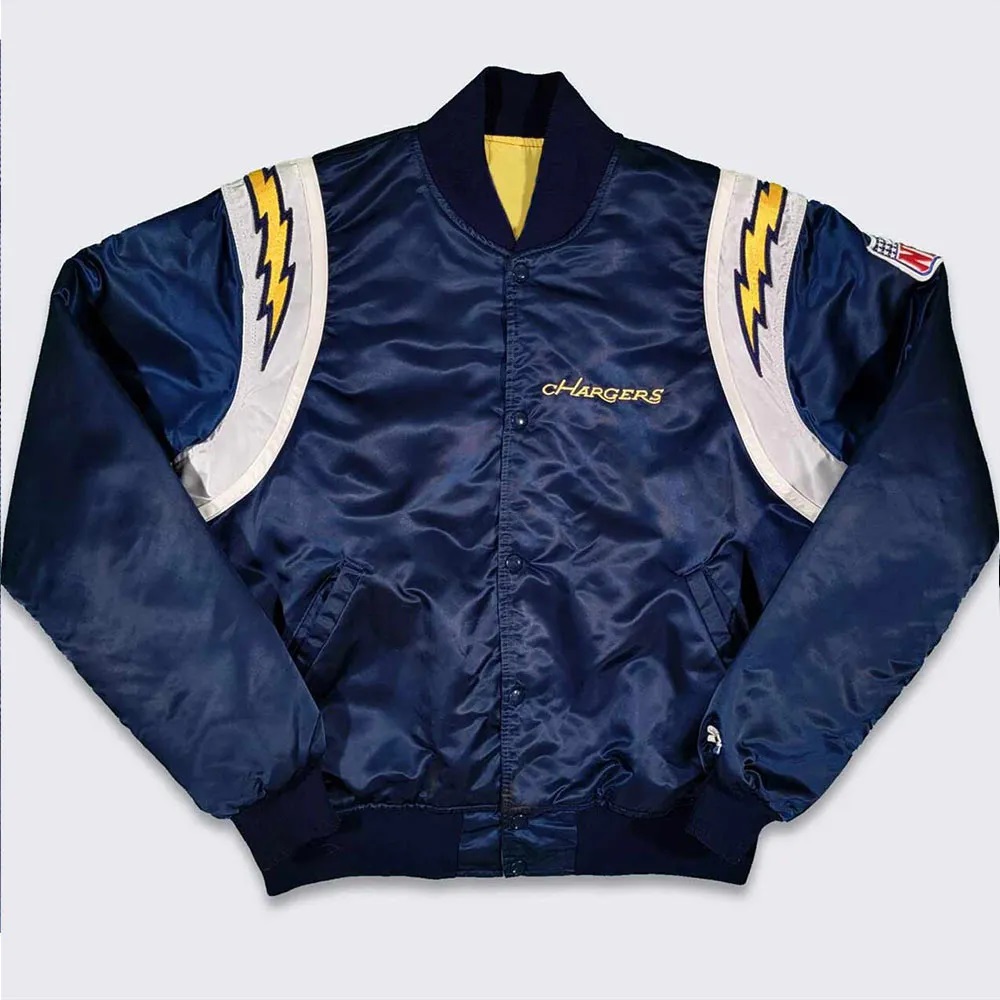 San Diego Chargers 80’s Satin Jacket