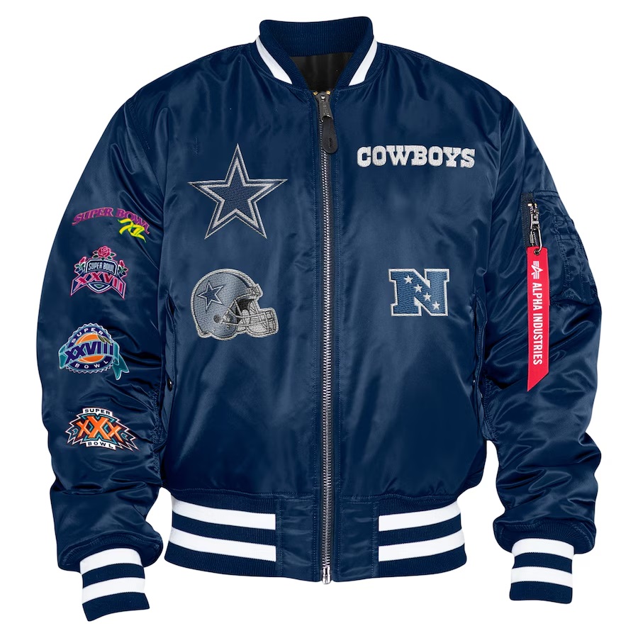 Dallas Cowboys Ma-1 Bomber Jacket