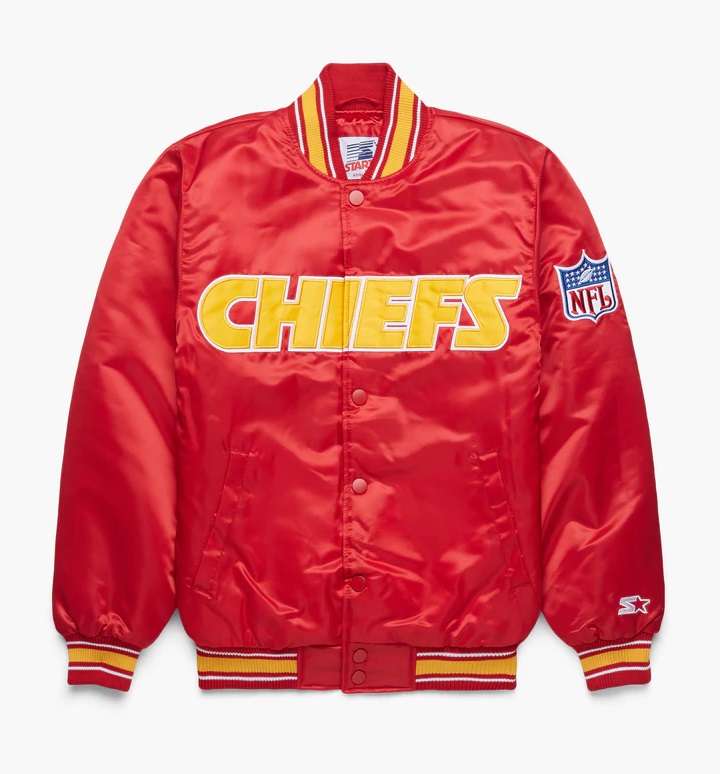 Starter Kansas City Chiefs Gameday Satin Jacket