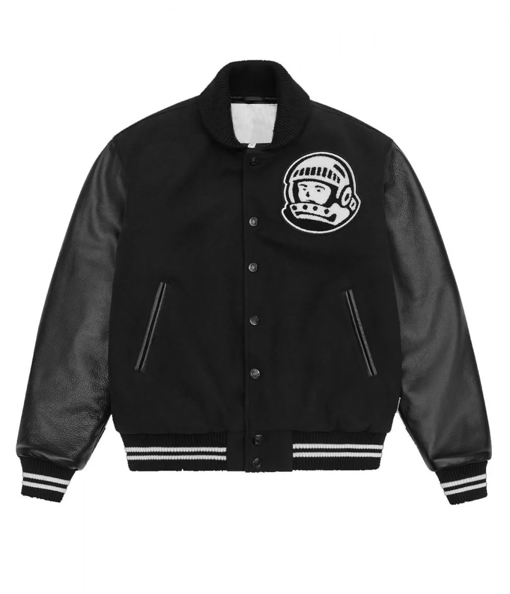 Astro Billionaire Boys Club Black Letterman Jacket