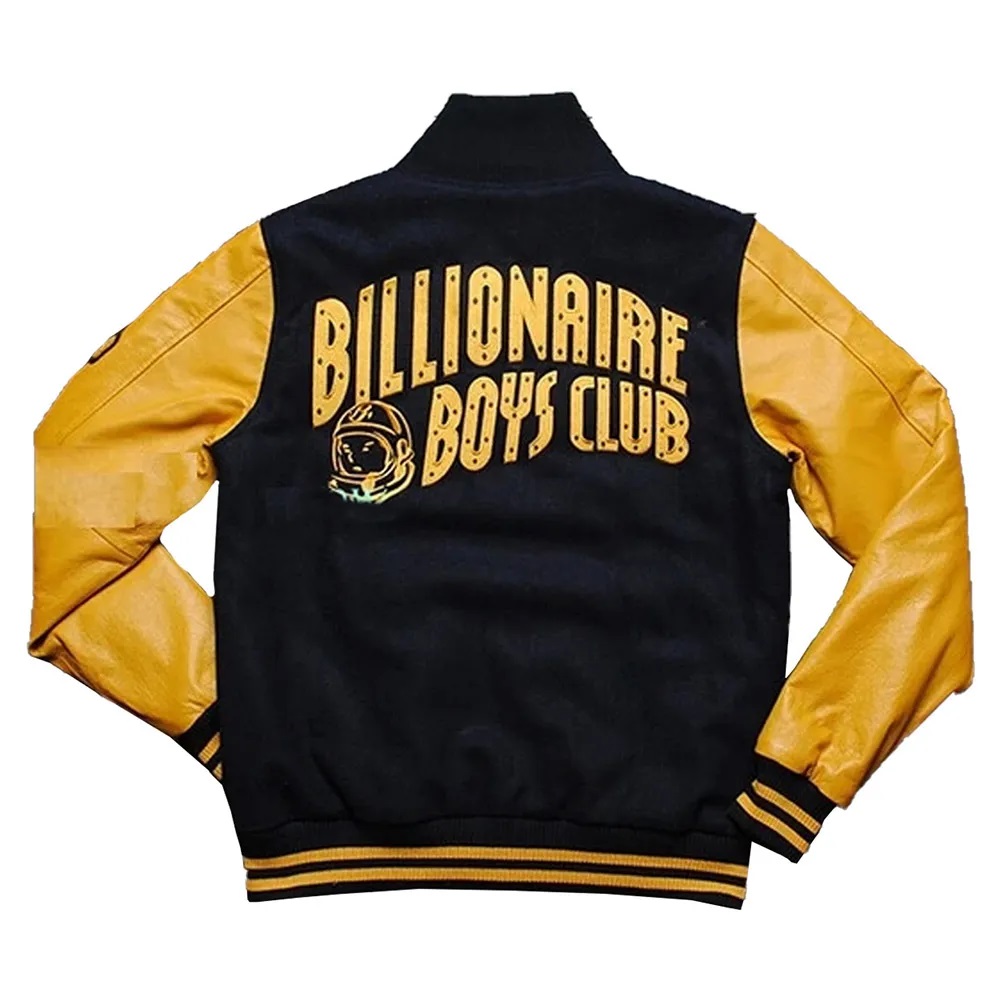 BBC Varsity Yellow and Black Jacket