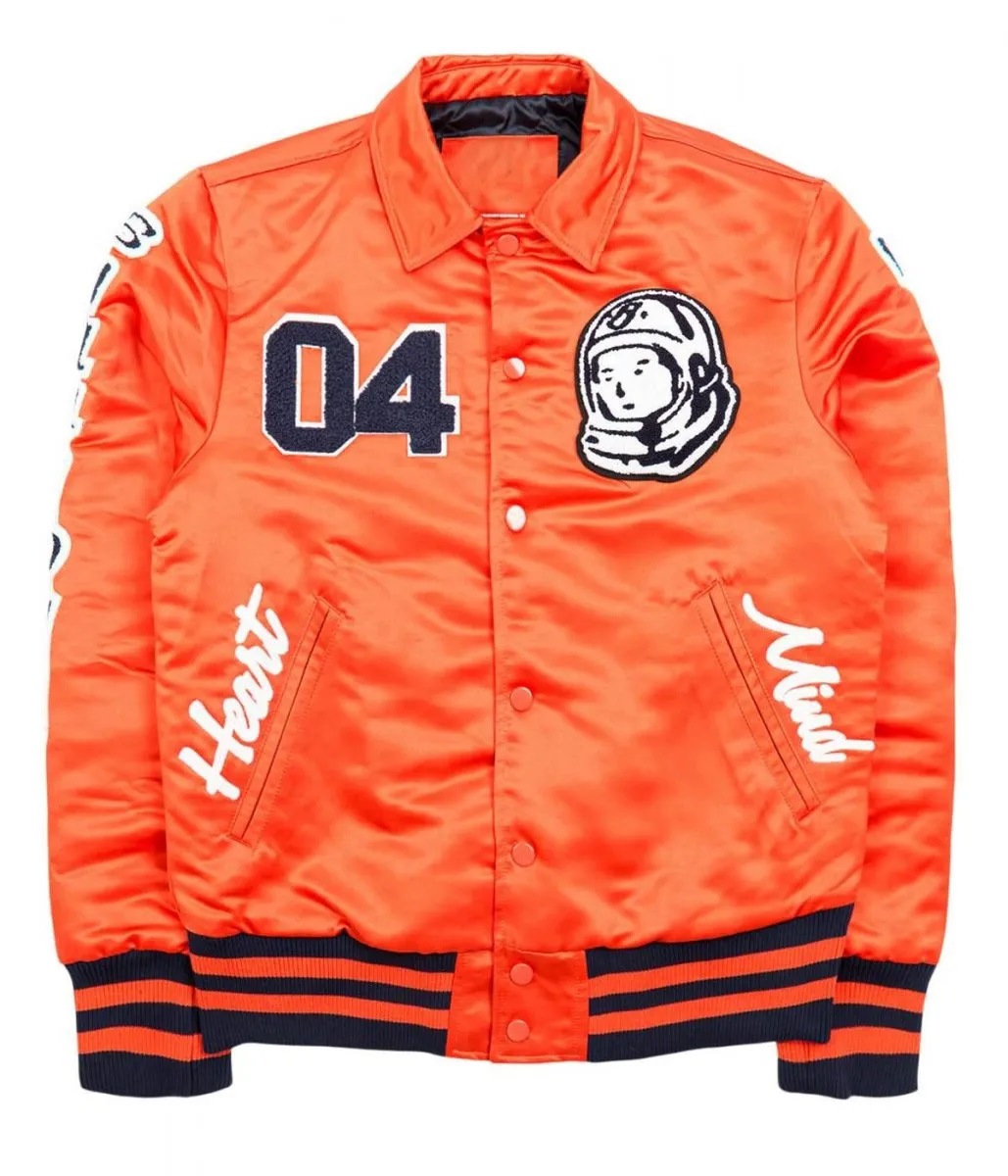 Billionaire Boys Club Astro Classic Satin Orange Jacket