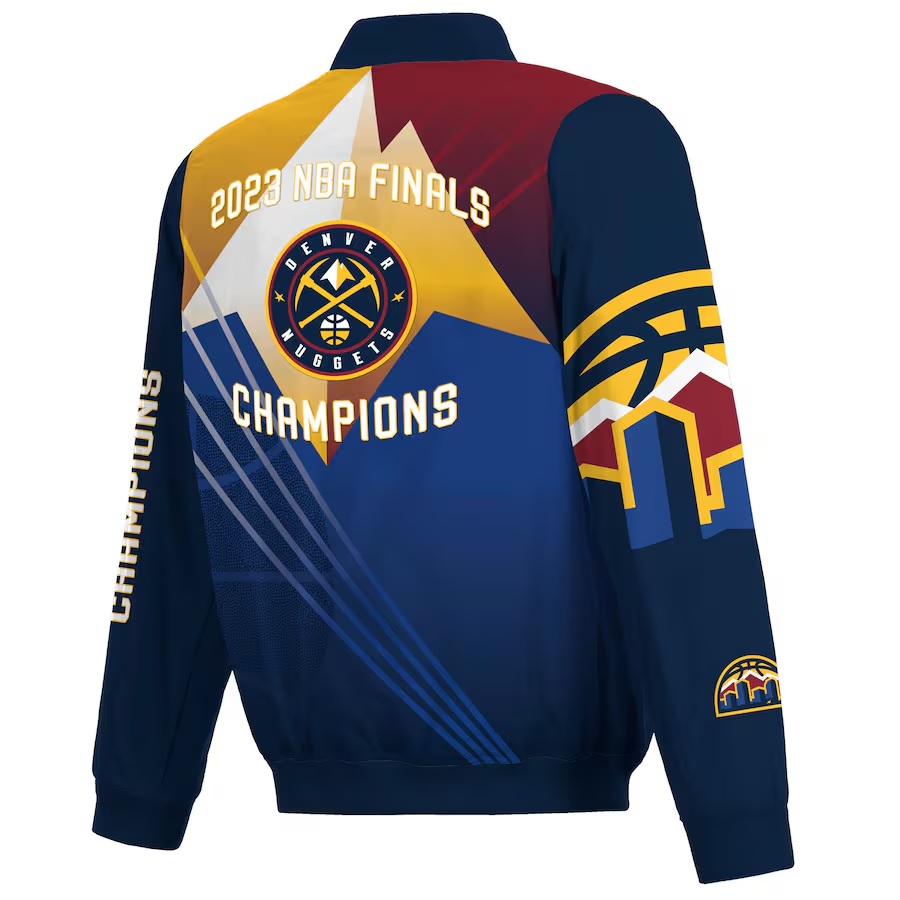 Denver Nuggets 2023 NBA Finals Champions Zip Up Jacket