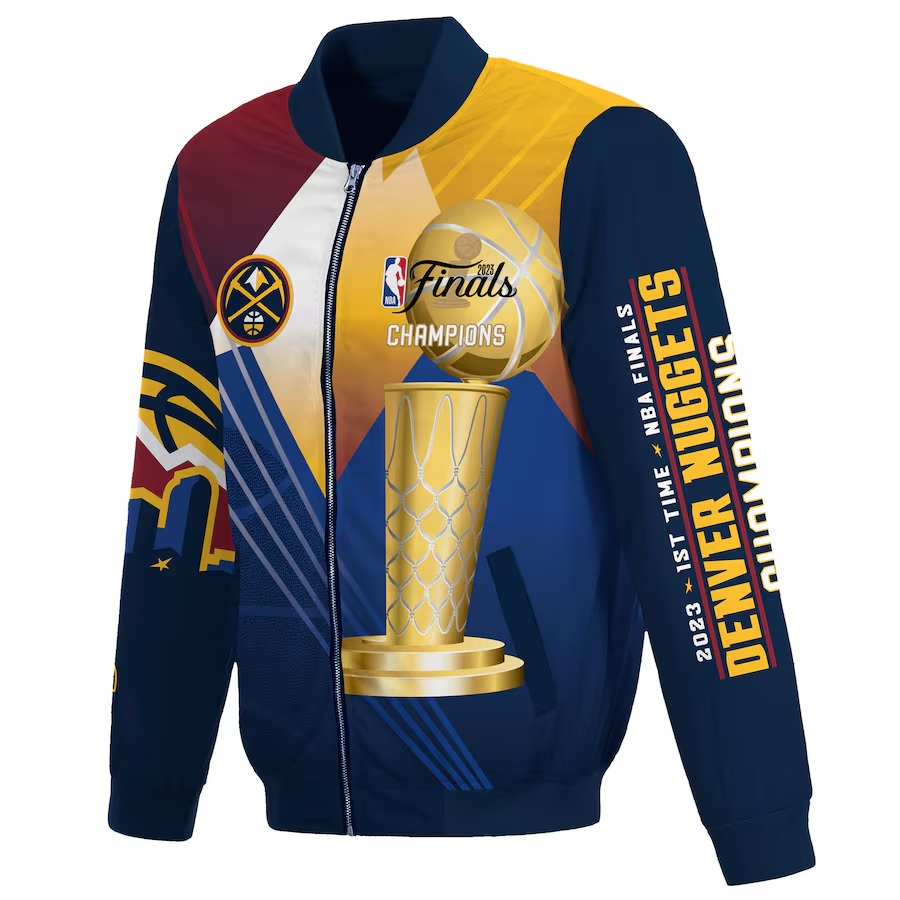 Denver Nuggets 2023 NBA Finals Champions Zip Up Jacket