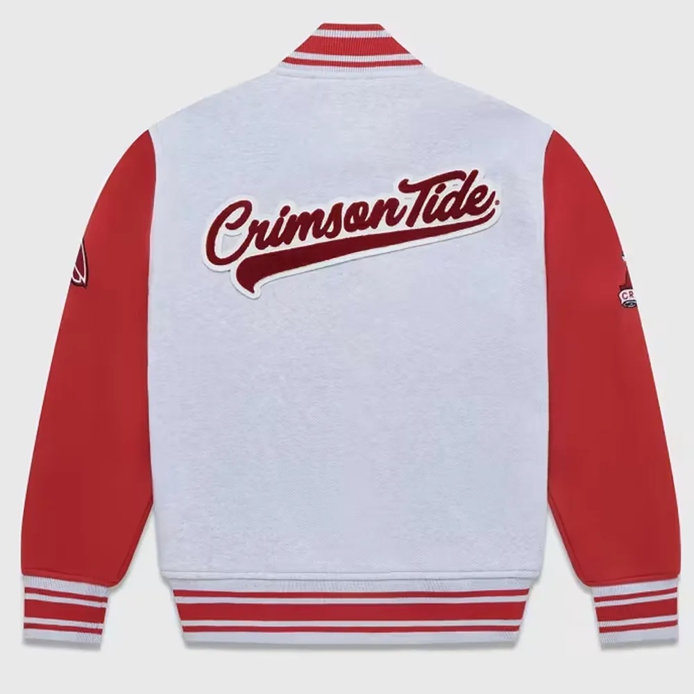 NCAA Alabama Crimson Tide OVO Varsity Jacket