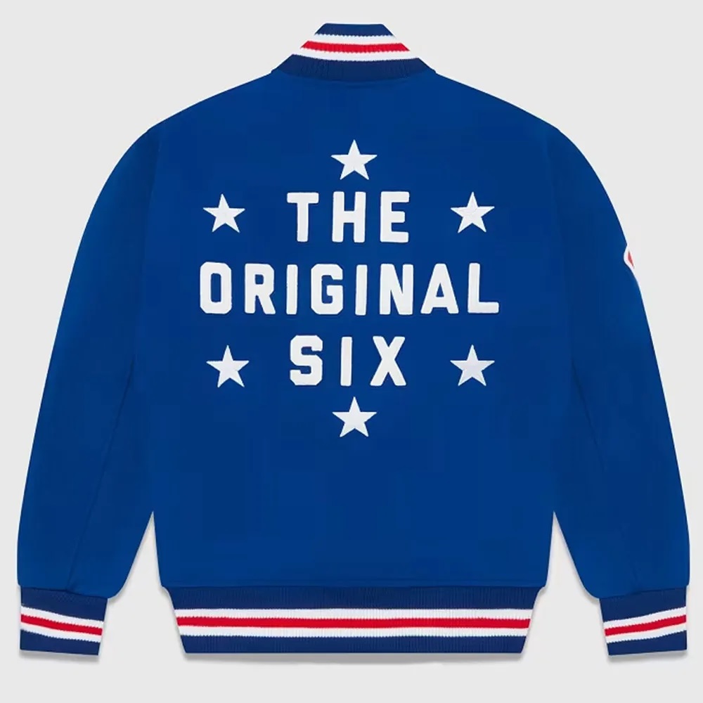 OVO New York Rangers Varsity Jacket