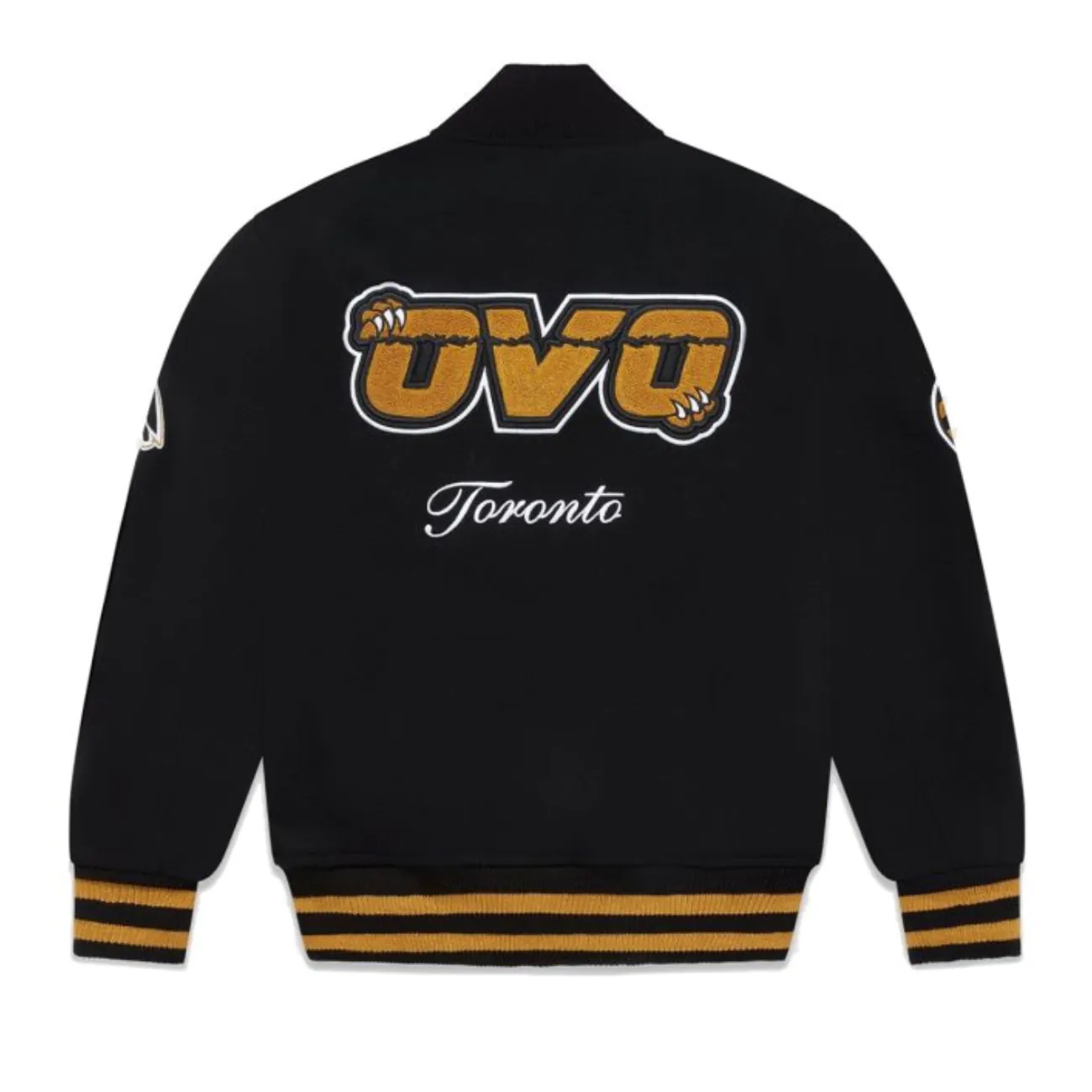 OVO Toronto Raptors Varsity Black Wool Jacket