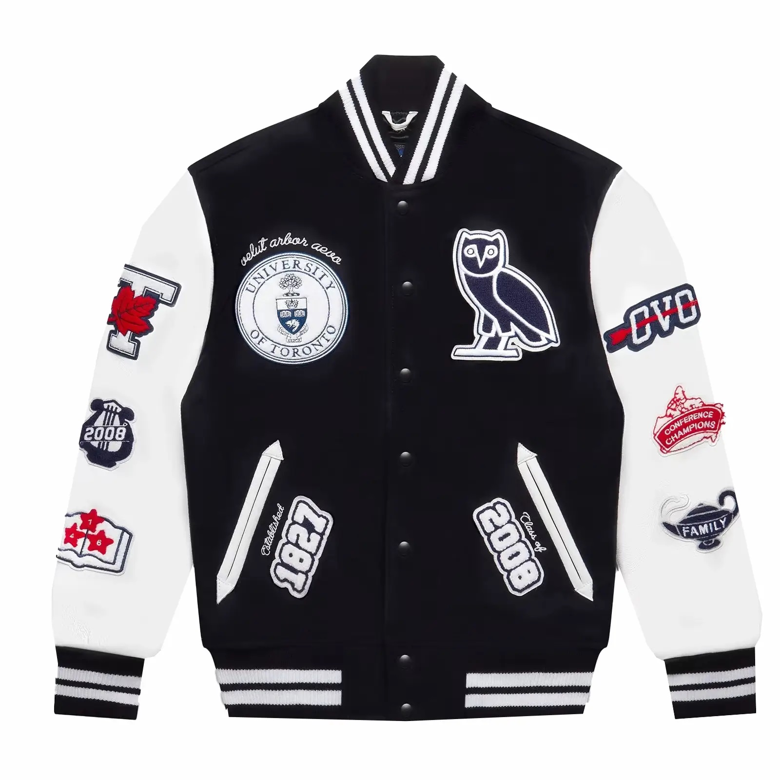 OVO University of Toronto Varsity Jacket