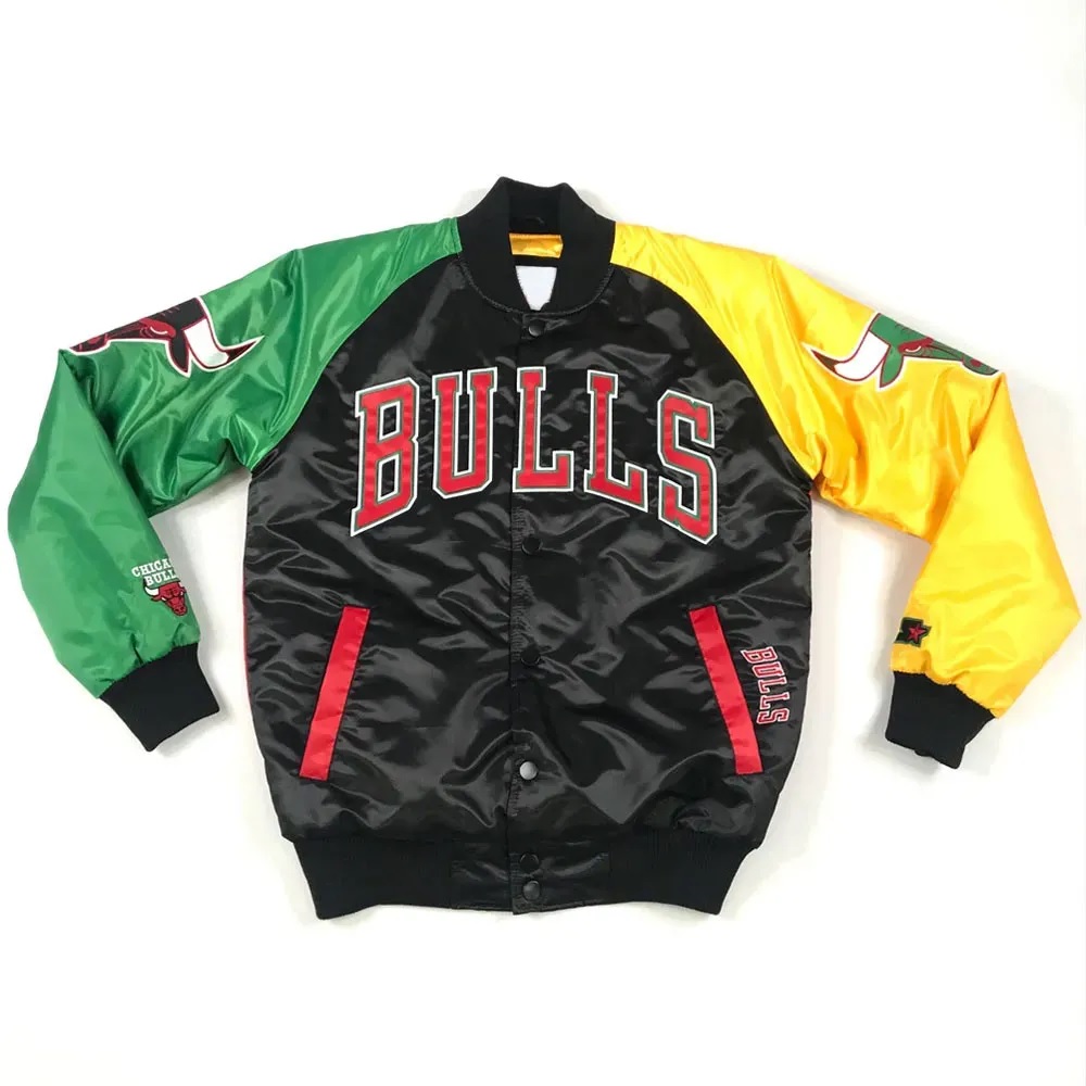 Ty Mopkins Chicago Bulls Satin Jacket