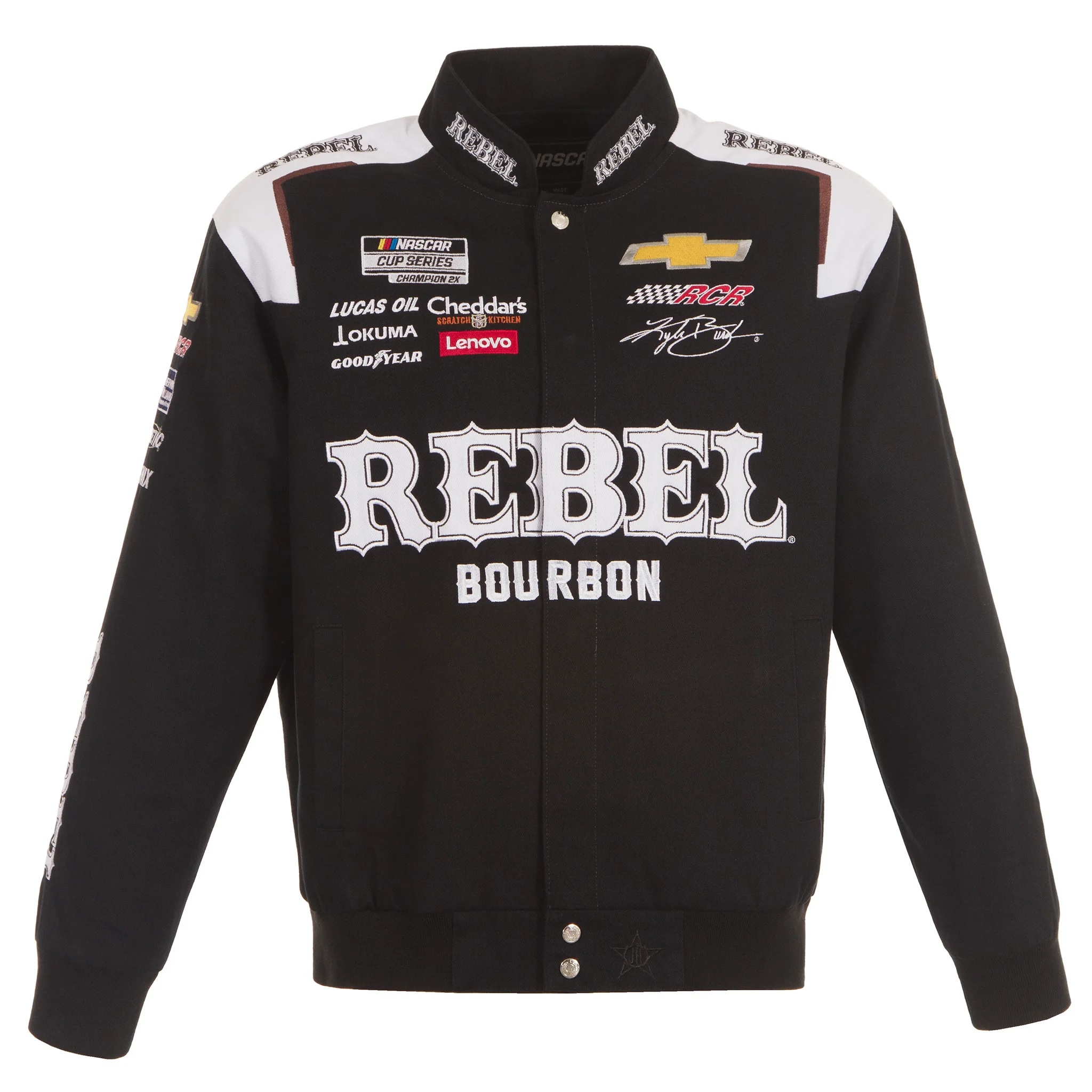 2024 Nascar Kyle Busch REBEL Full-Snap Jacket