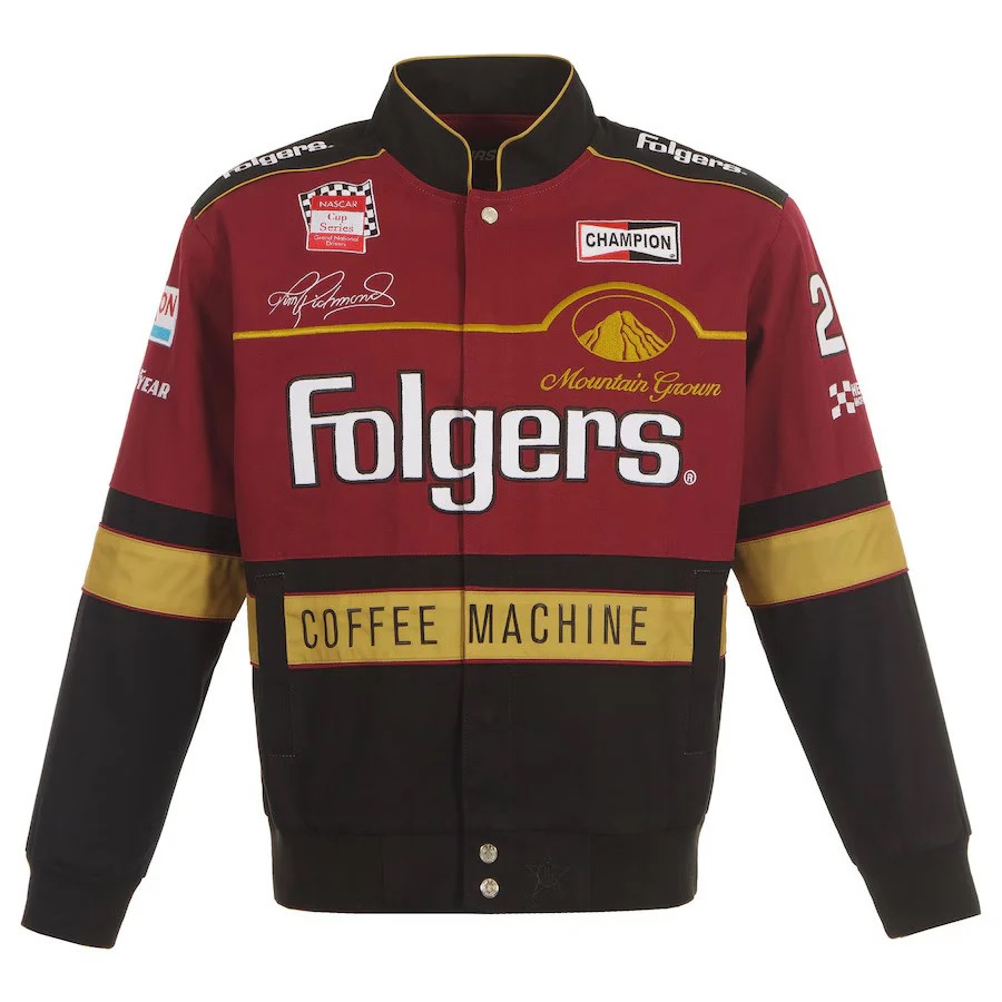 2024 Tim Richmond NASCAR Folgers Full-Snap Jacket