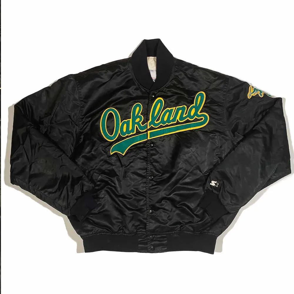 90’s Oakland Athletics Script Jacket