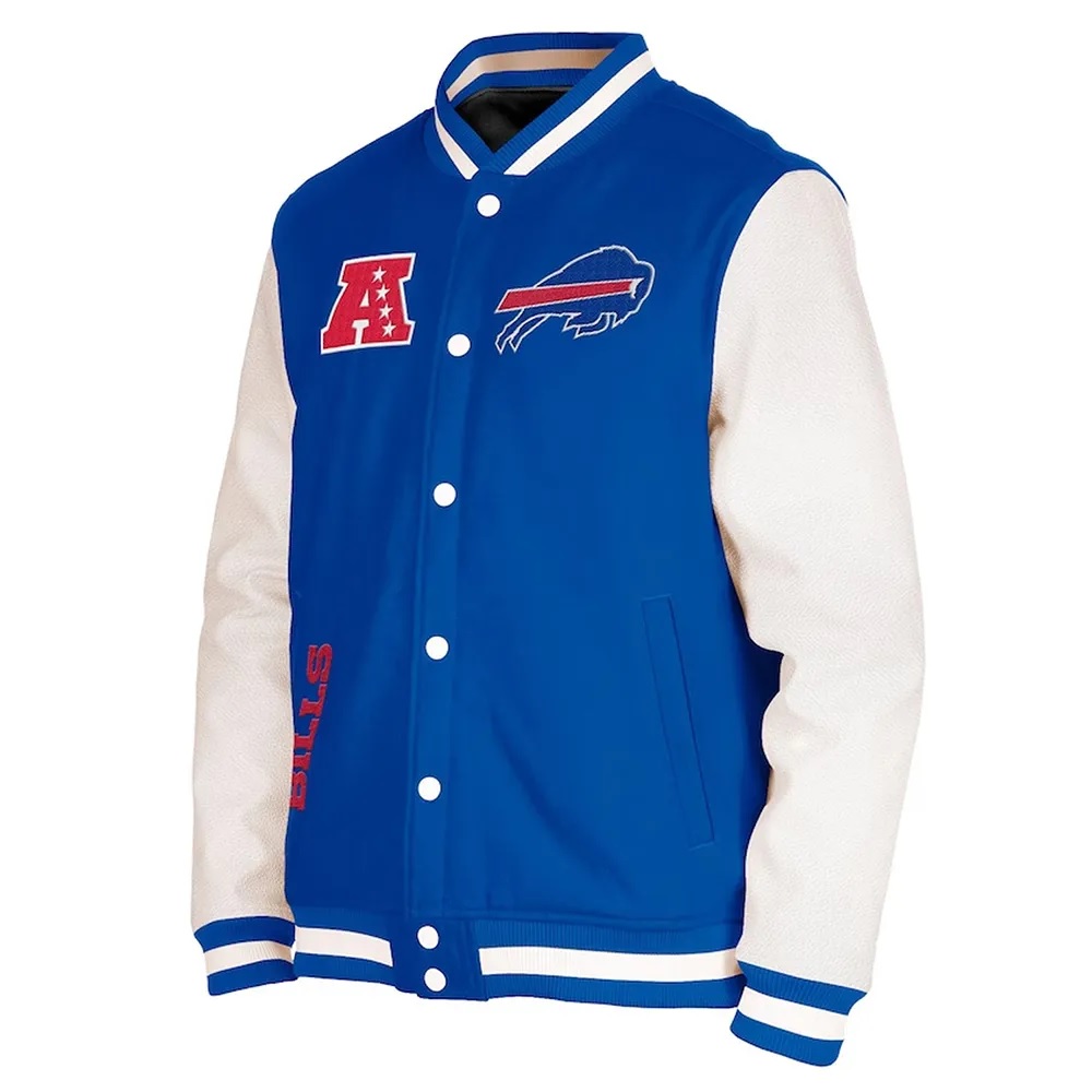 Buffalo Bills Third Down Varsity Jacket