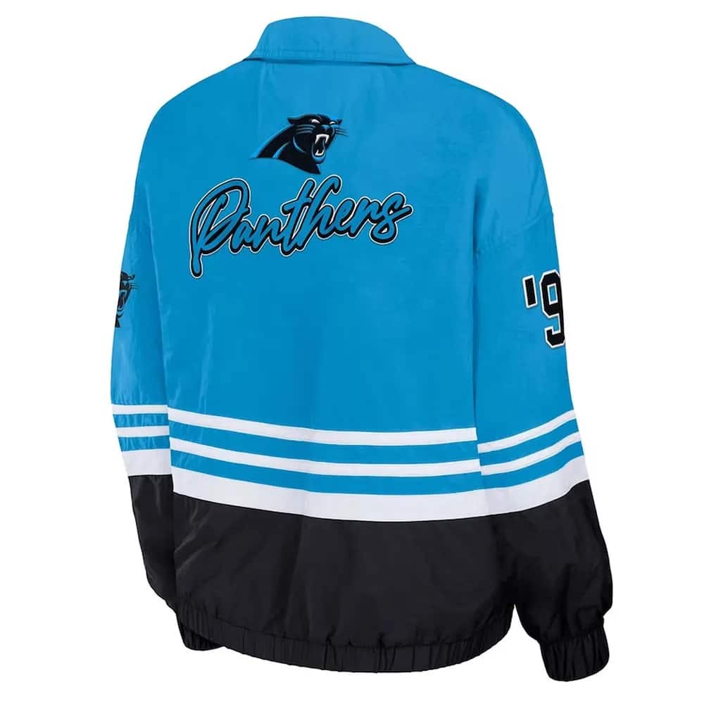 Carolina Panthers Throwback Windbreaker Jacket