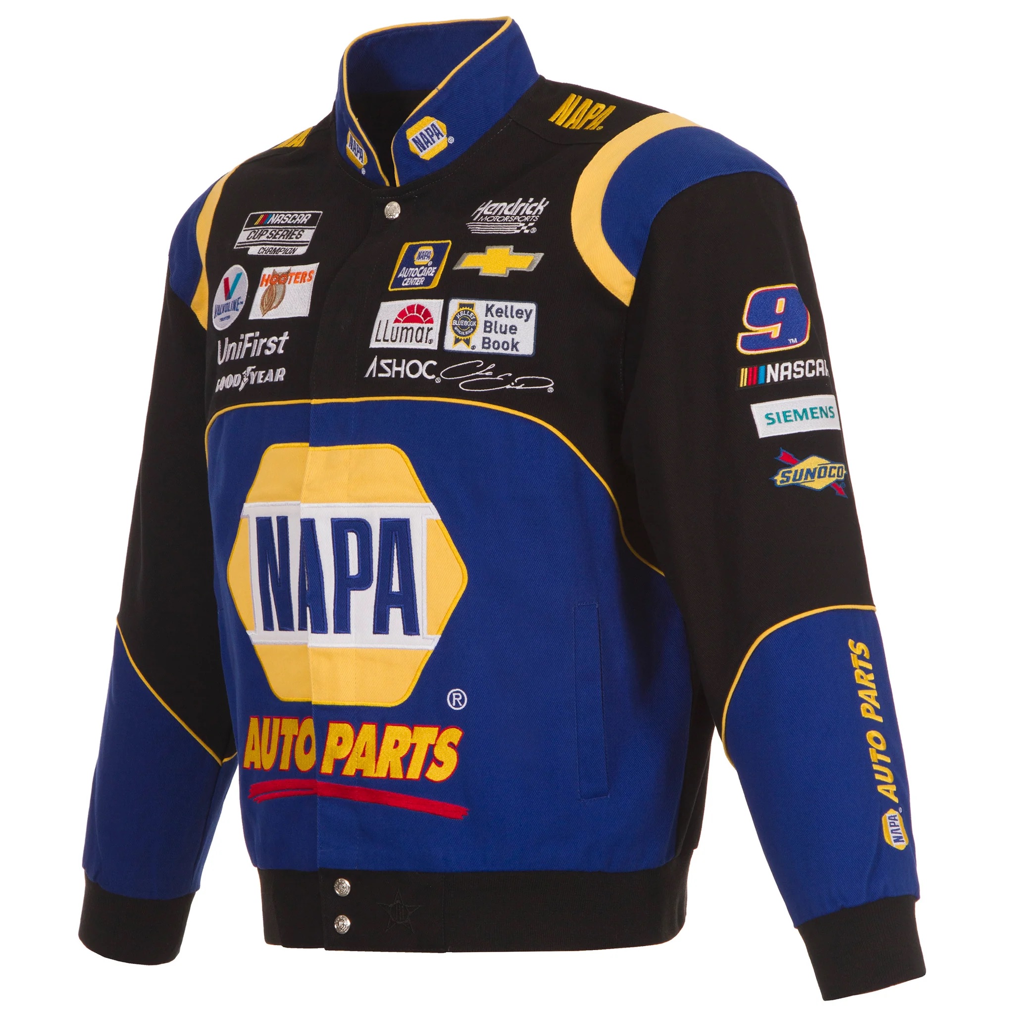 Chase Elliott NAPA Twill Full-Snap Jacket