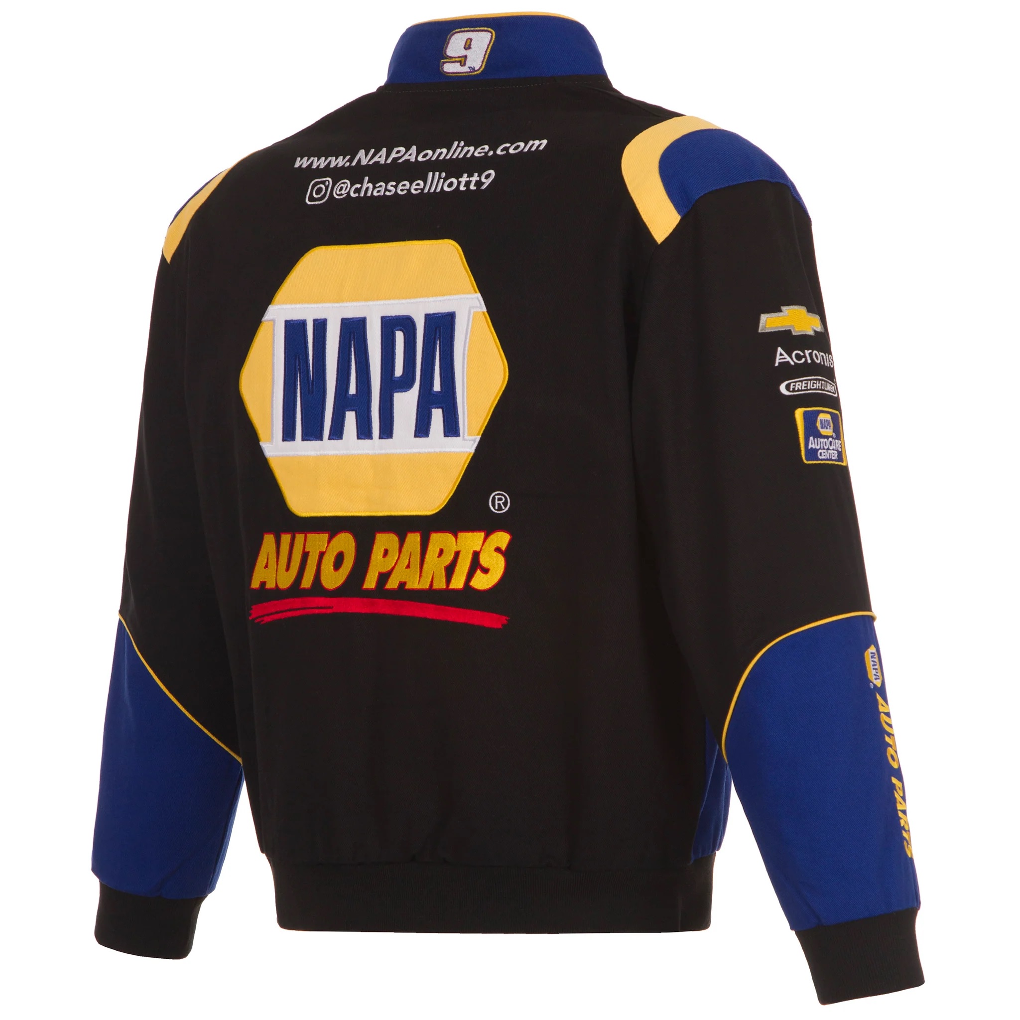 Chase Elliott NAPA Twill Full-Snap Jacket