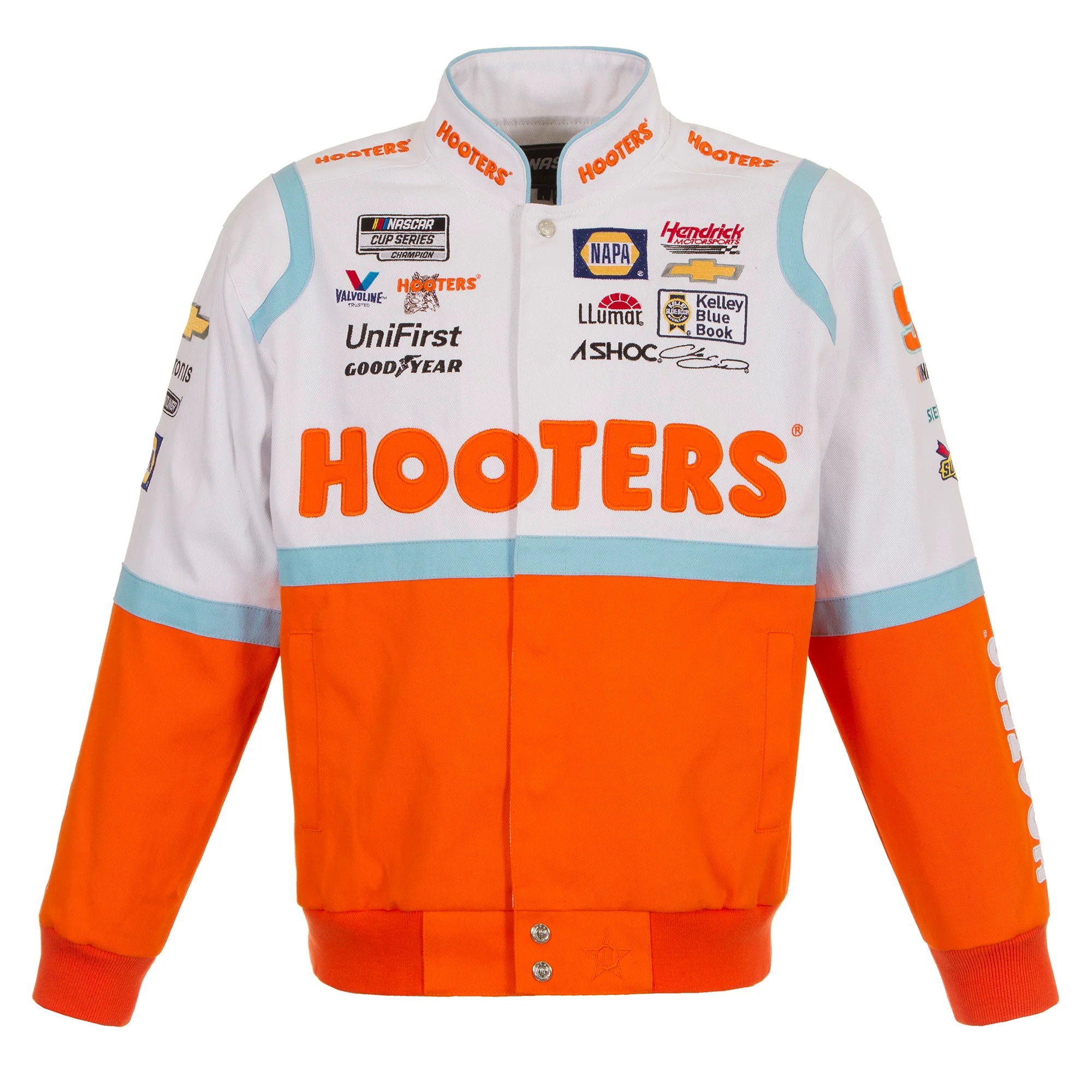 Chase Elliott Hooters Twill Full-Snap Jacket