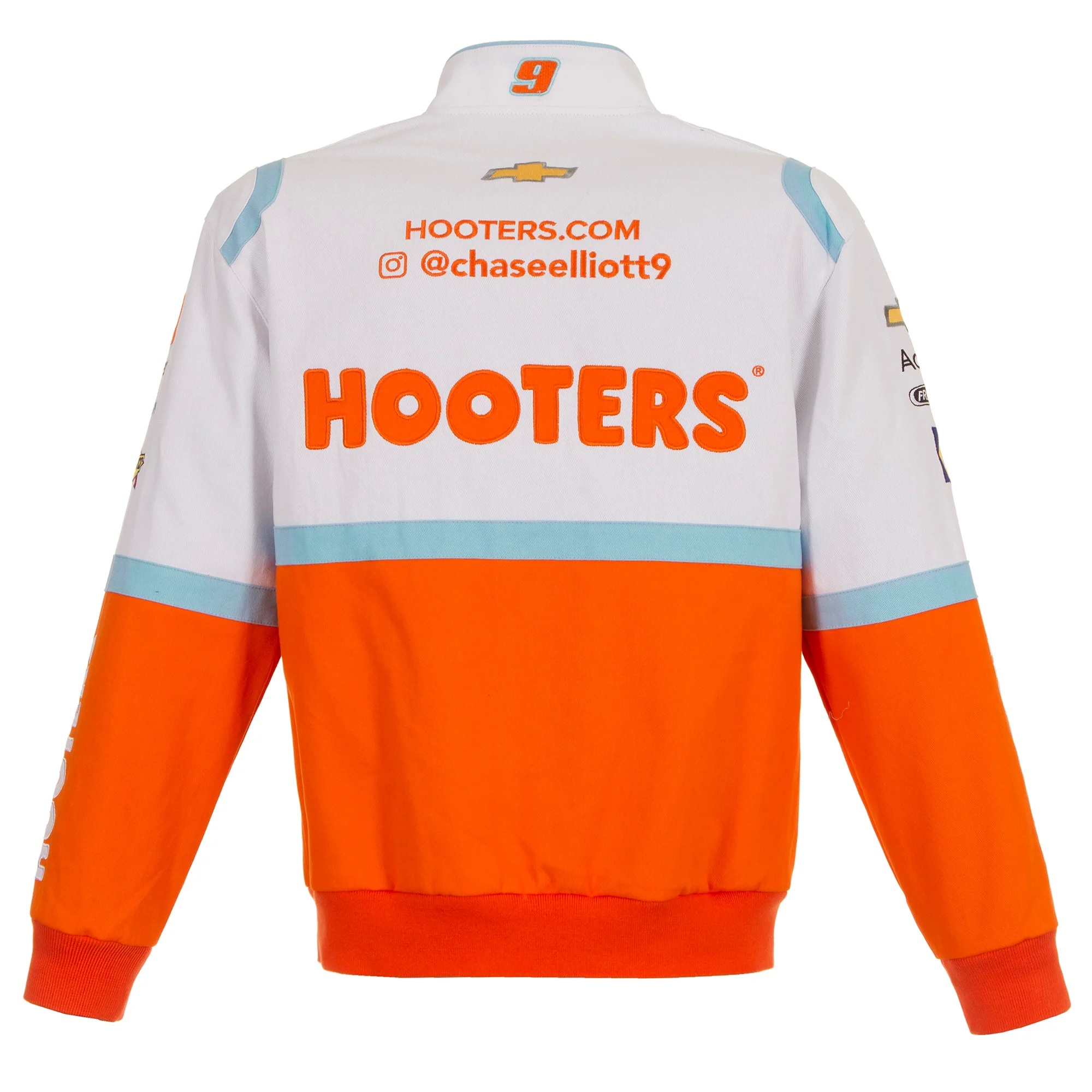 Chase Elliott Hooters Twill Full-Snap Jacket